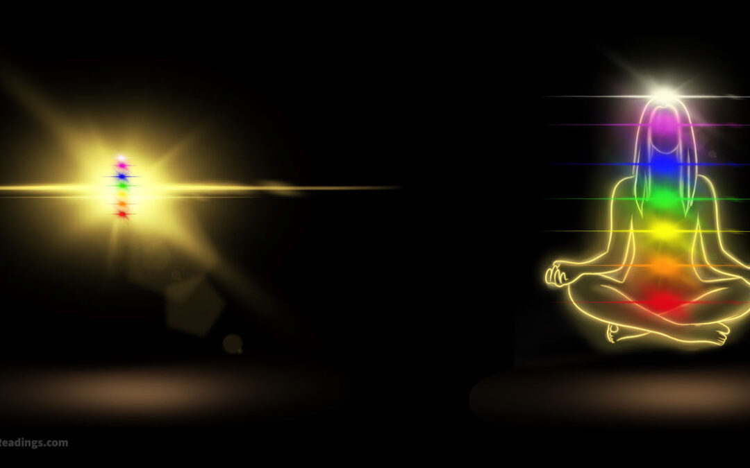 External view images of the Zavijavans in their shapeless realm. On the left is the base form of a Zavijavan light-being. On the right is a form they will frequently take, but they can change into any form they wish. Artwork by Whitney Seanor.